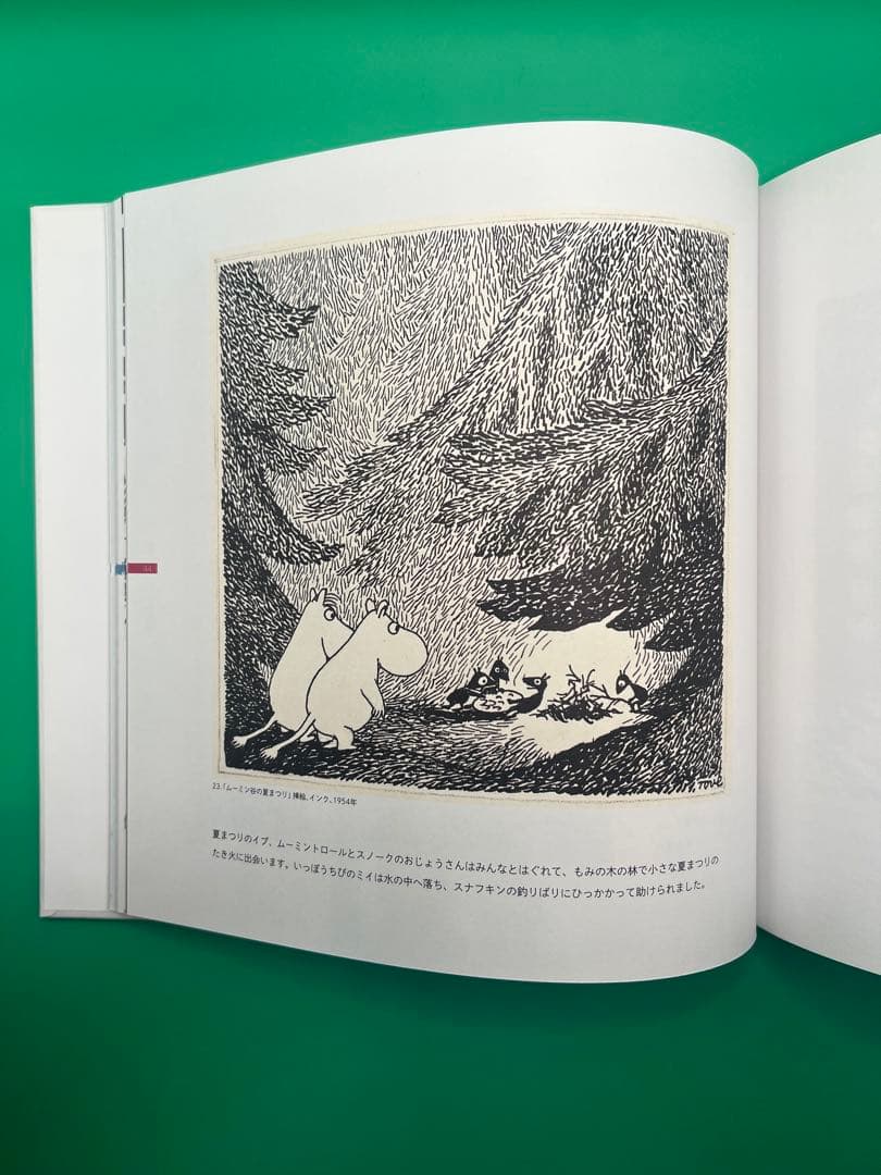 【完品・美品】ムーミン展 作品ブック＆ポストカード付
