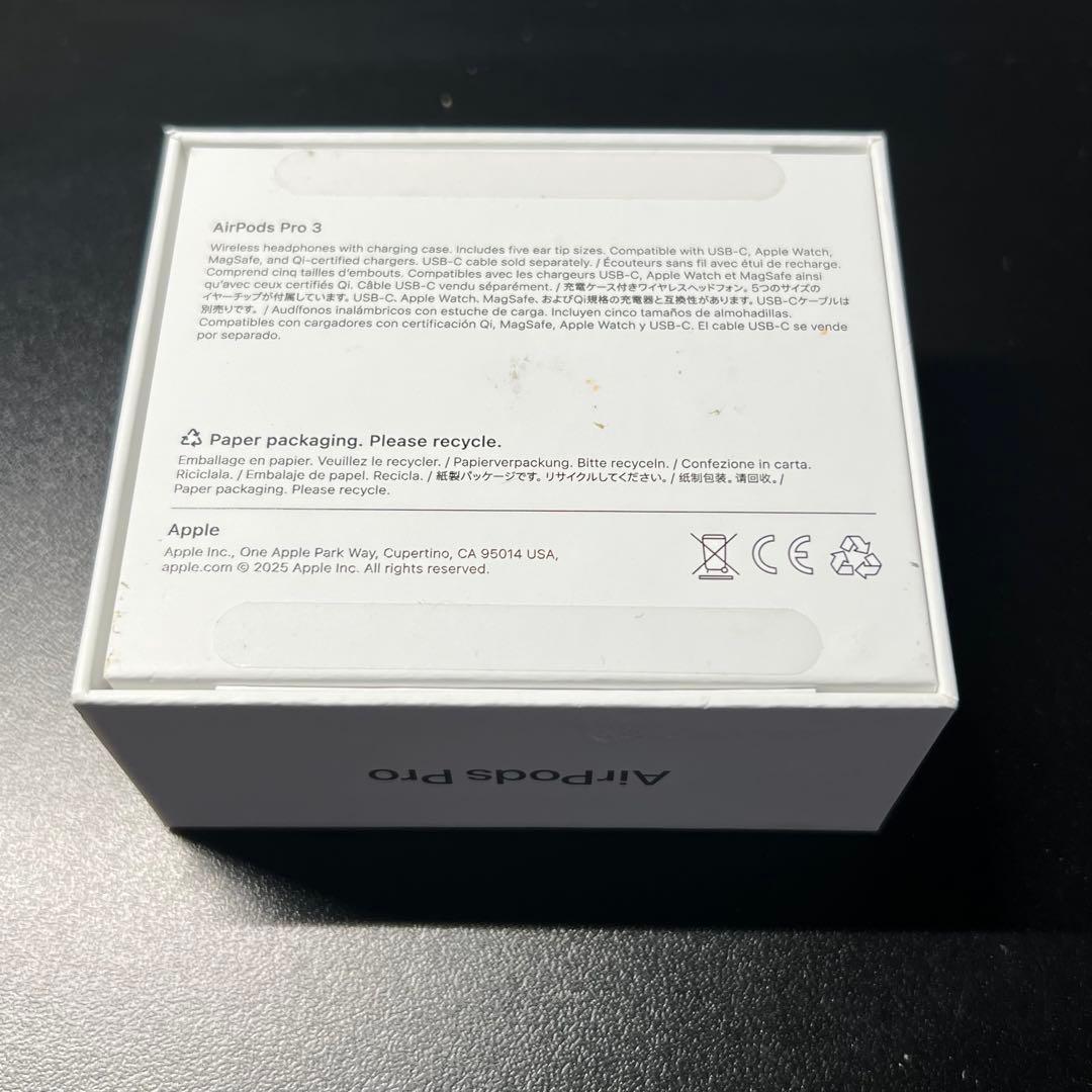 【正規品】Apple AirPods Pro3 本体