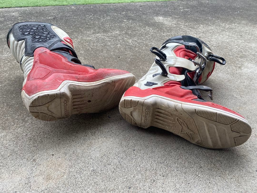 中古 Alpinestars アルパインスターズ モトクロス ブーツ US9