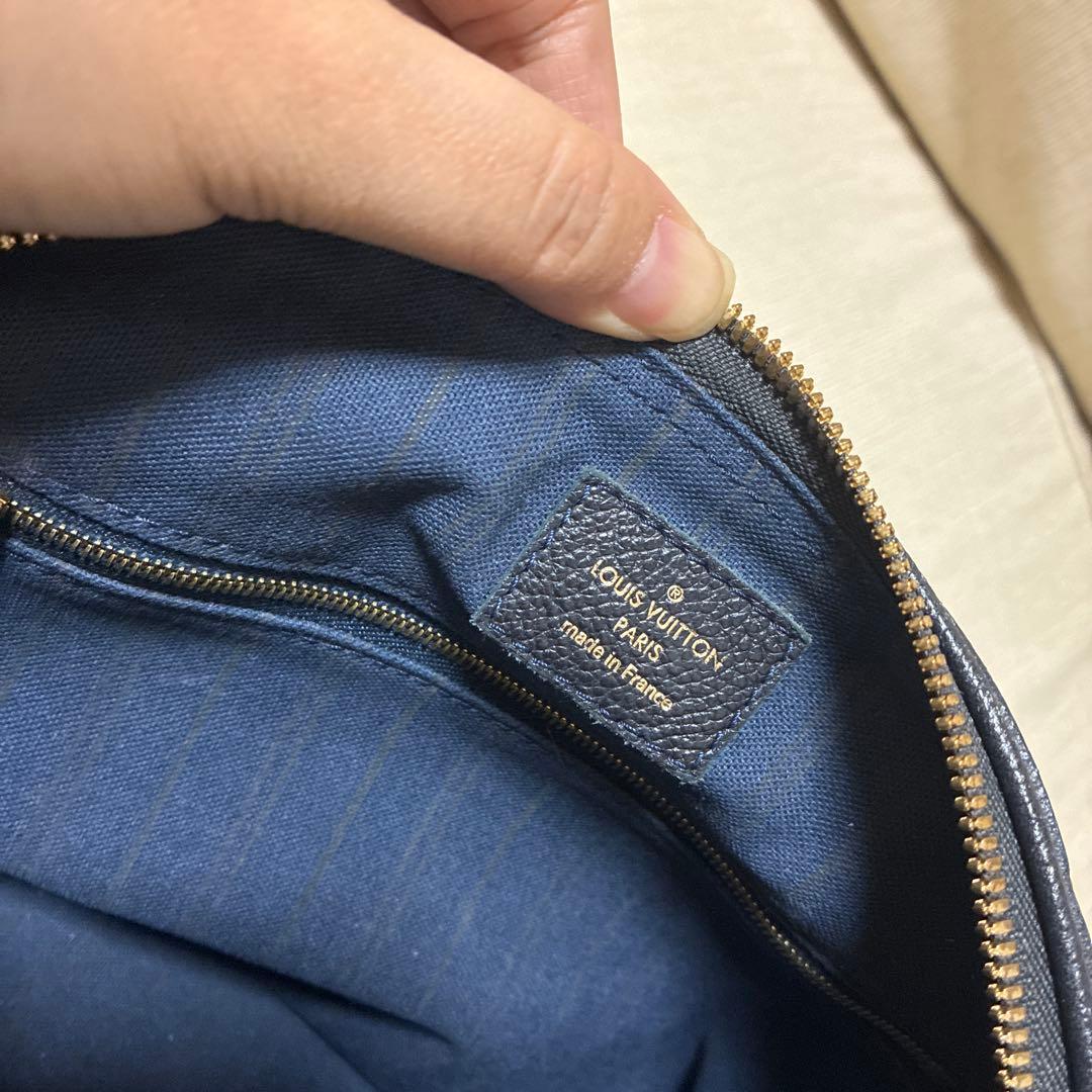 くぅ♡Louis Vuitton レザーハンドバッグ　アンプラント