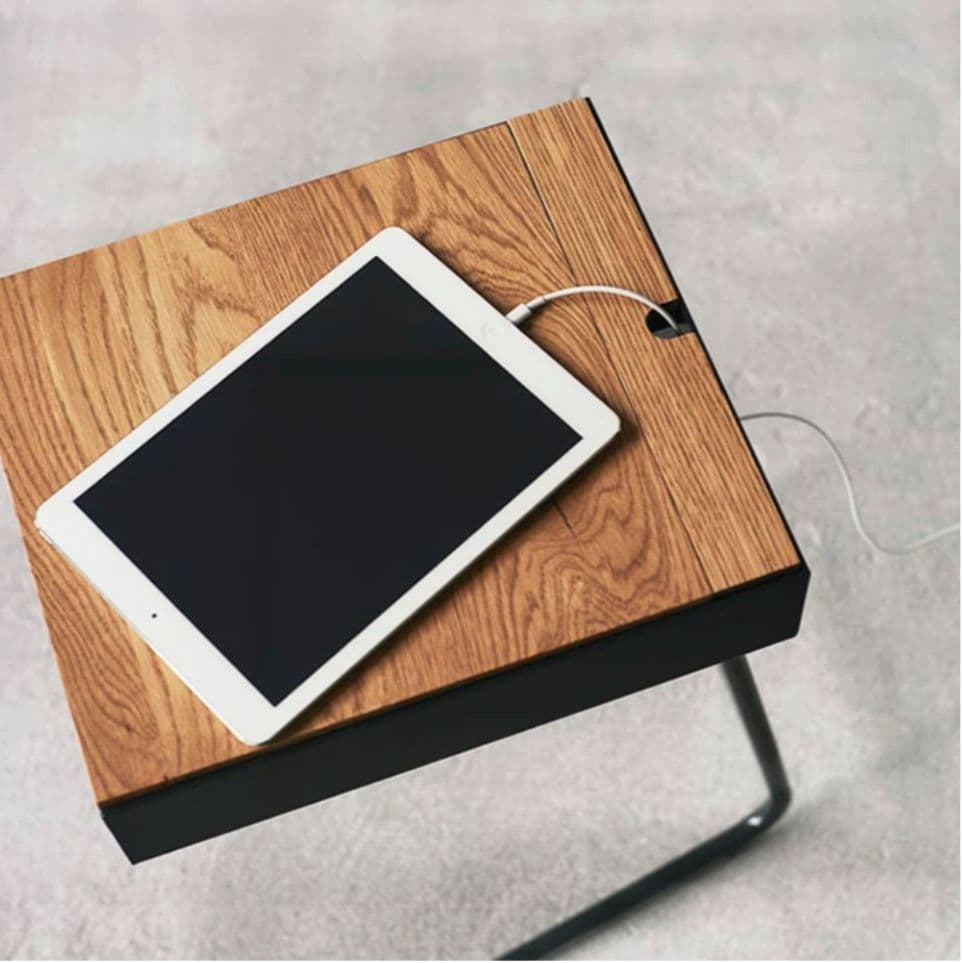 【美品】unico ウニコ ADDAY(アディ) サイドテーブル