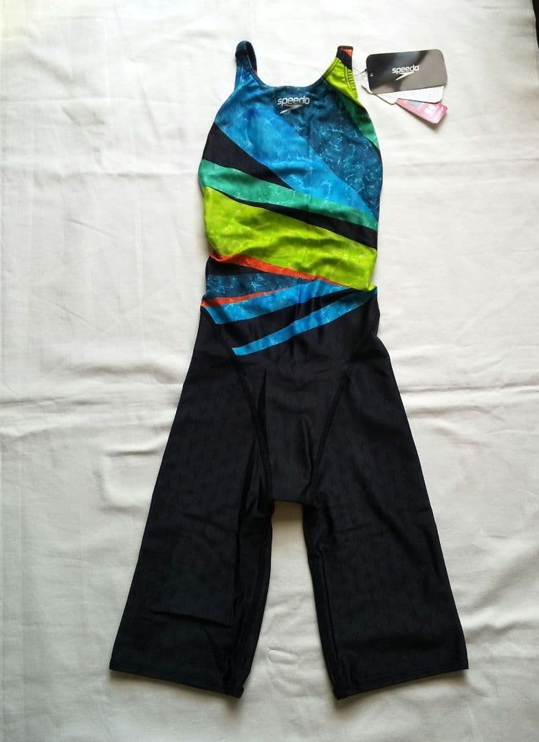 スピードspeedo Ｌ セミオープンバック ニースキン競泳水着FINA