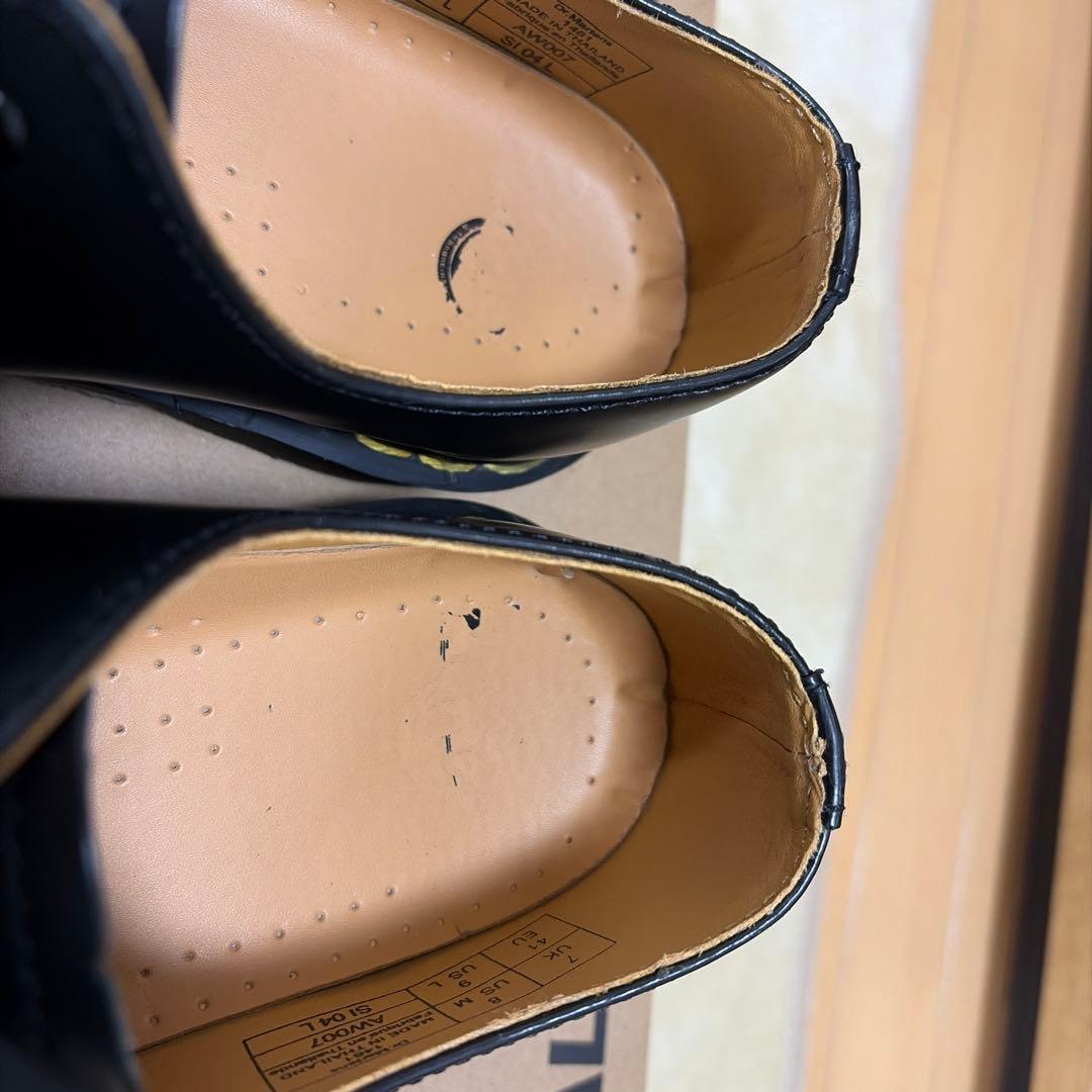 ドクターマーチン 3ホール　美品　UK7