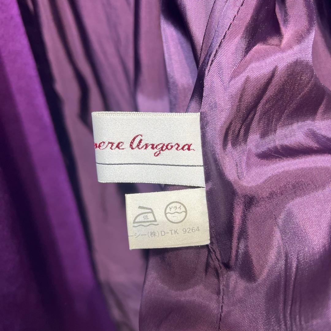 希少 CELINE 上質 ウール カシミヤ クロンビー ステンカラーコート 40