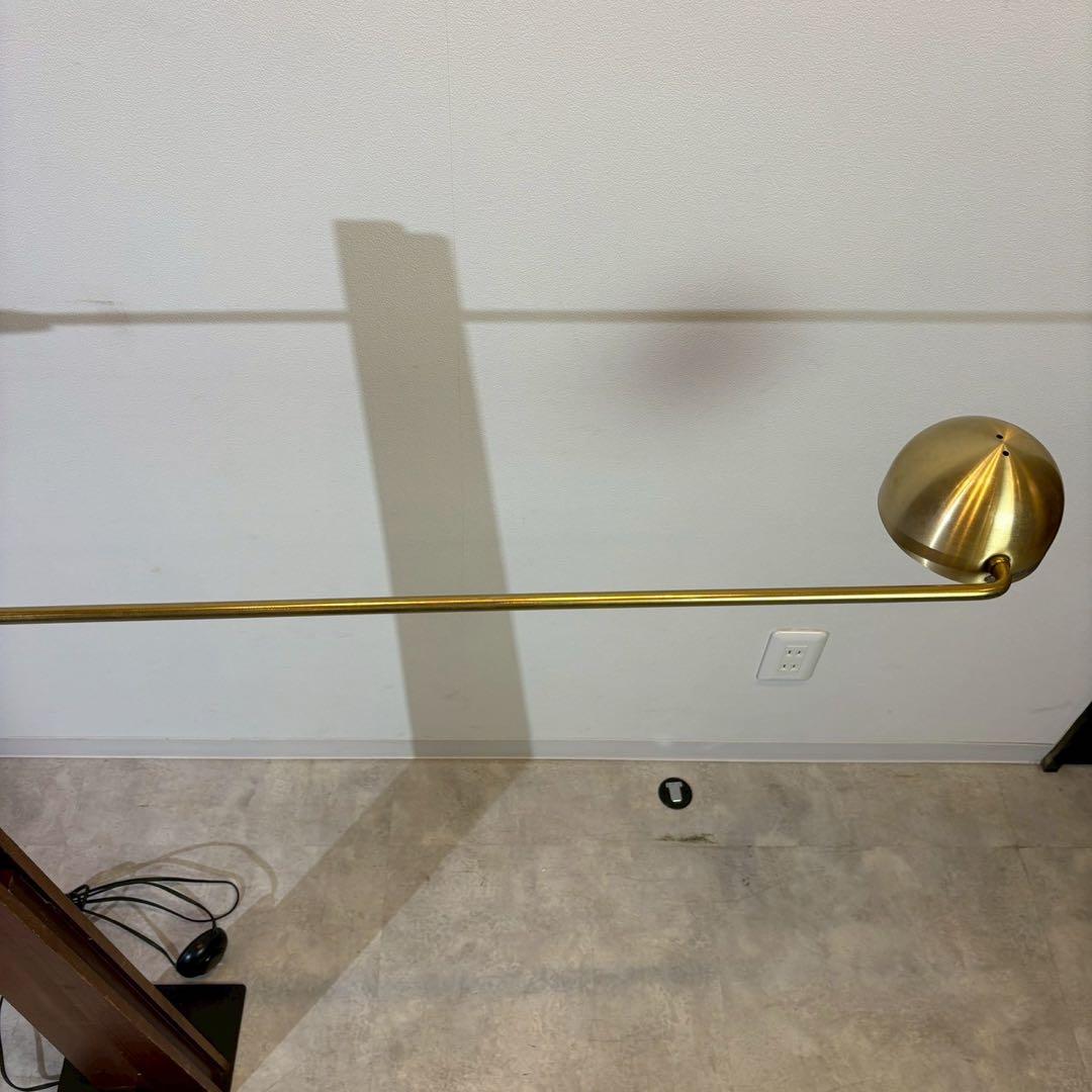 フロアランプ　スタンドランプ　寝室　書斎　真鍮