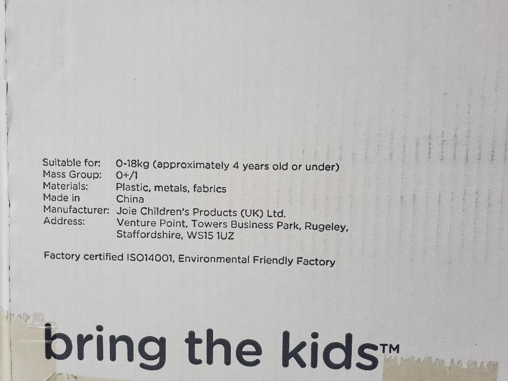 Joie Arc360° チャイルドシート ネイビー/グレー