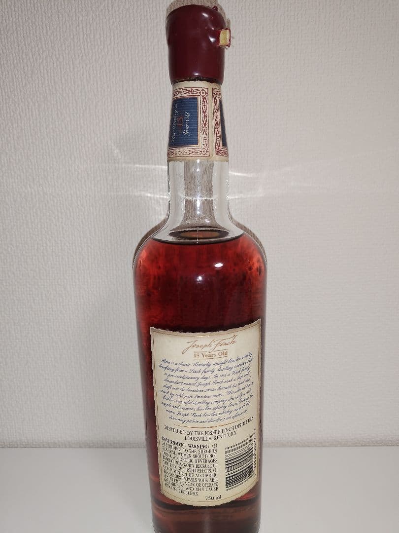 ウイスキー Joseph Finch Rare Bourbon Whiskey 750ml