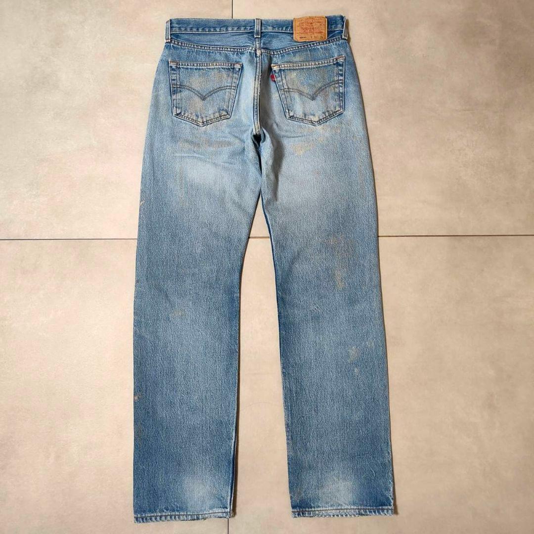 ビンテージ リーバイス 501 グランジデニム ダメージ パッチワーク w34