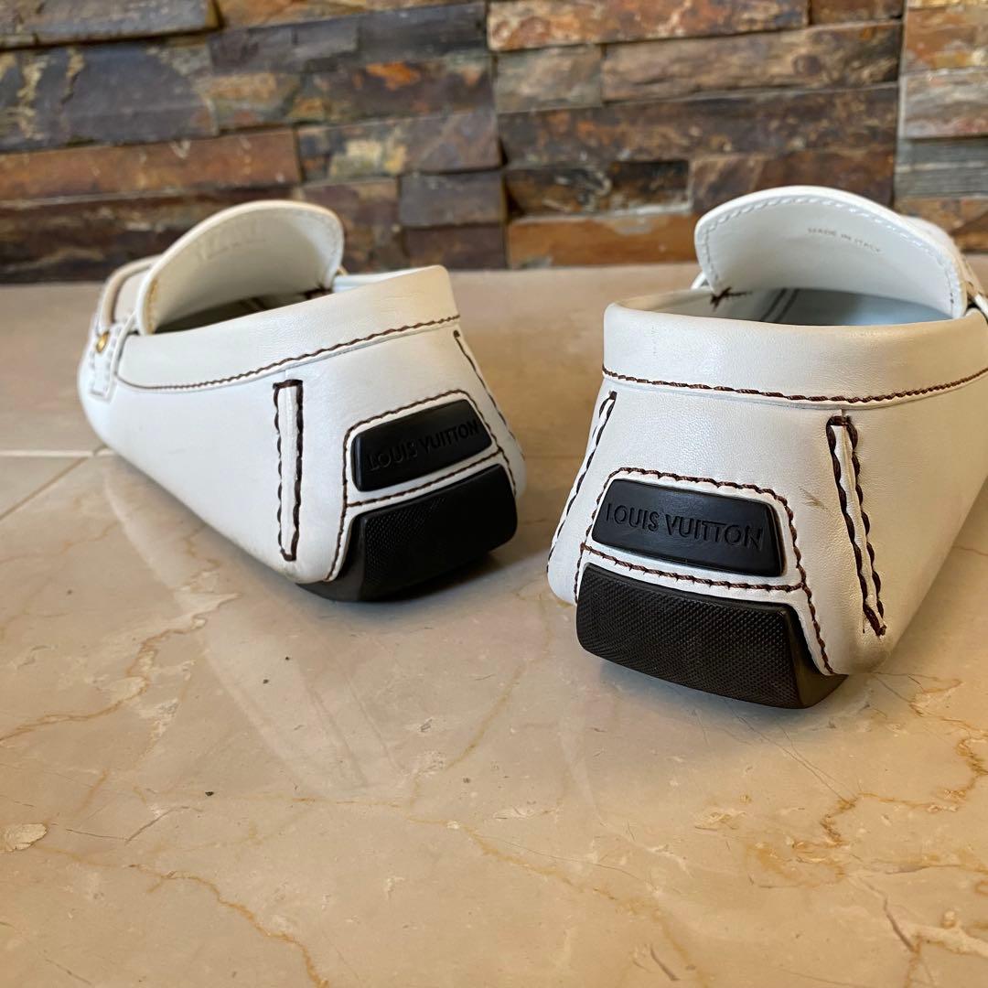 ルイヴィトン 本革 ドライビングシューズ モンテカルロライン 阪急メンズ館購入