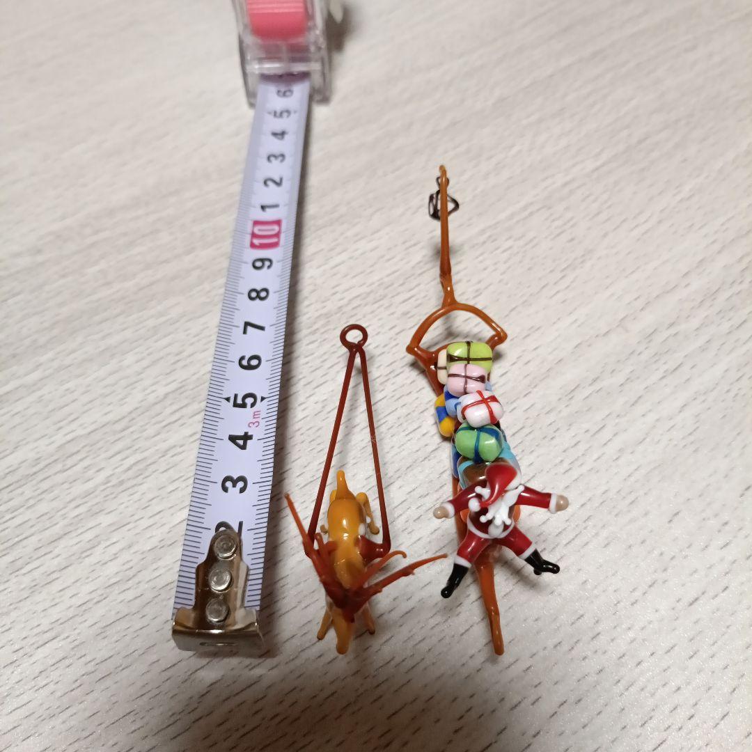 1点物　イタリア ベネチアで購入　サンタクロース ガラス製品