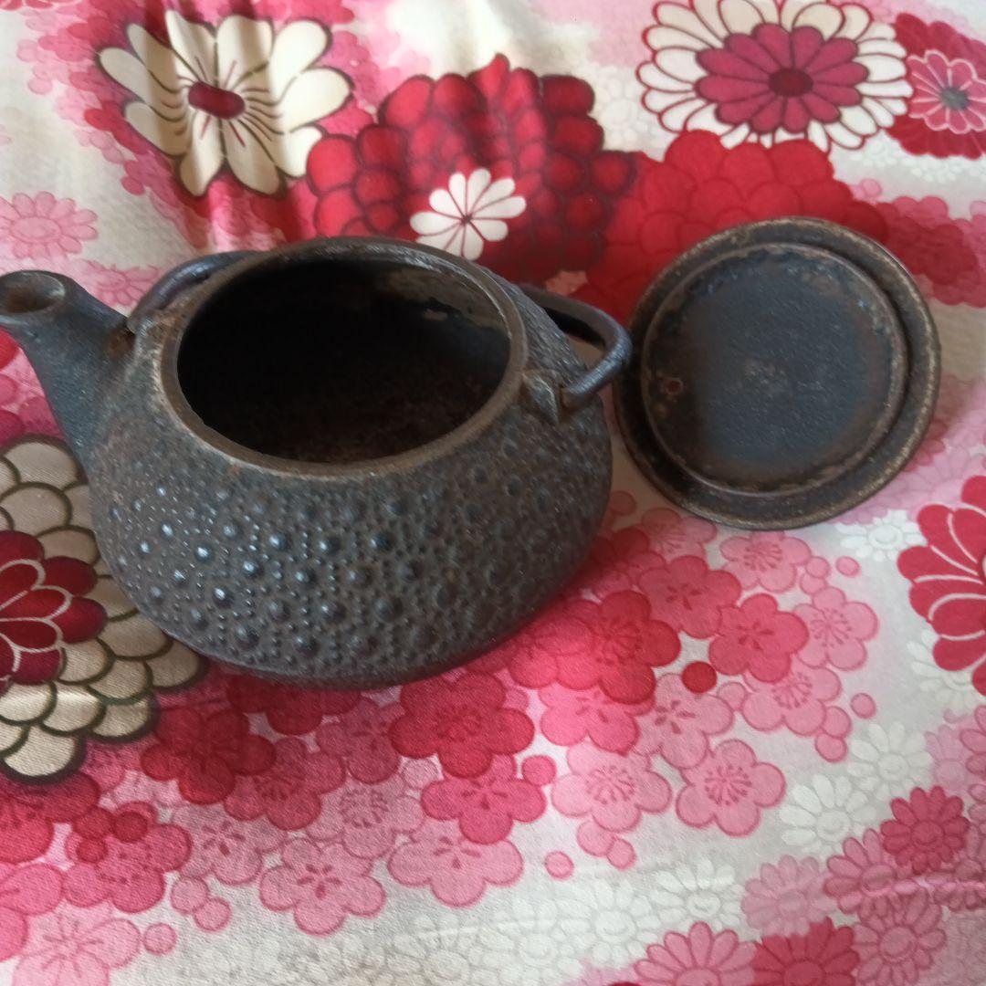 鋳鉄製　茶道具　鉄瓶