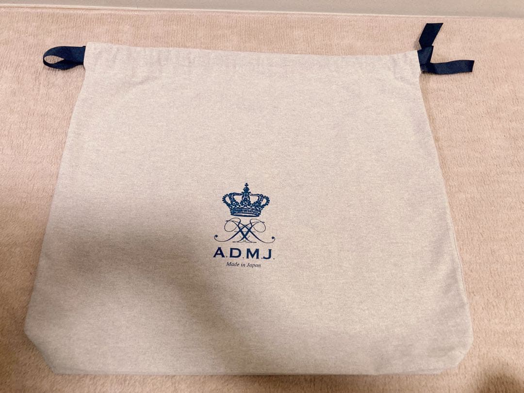 ADMJ ショルダーバッグ　ロゴプレート ナイロン アクセソワ 新品未使用