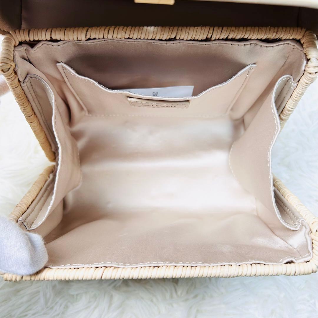 ★超希少・美品★ セルフォード ビジュー×スタッズシーズナルバッグ カゴバッグ