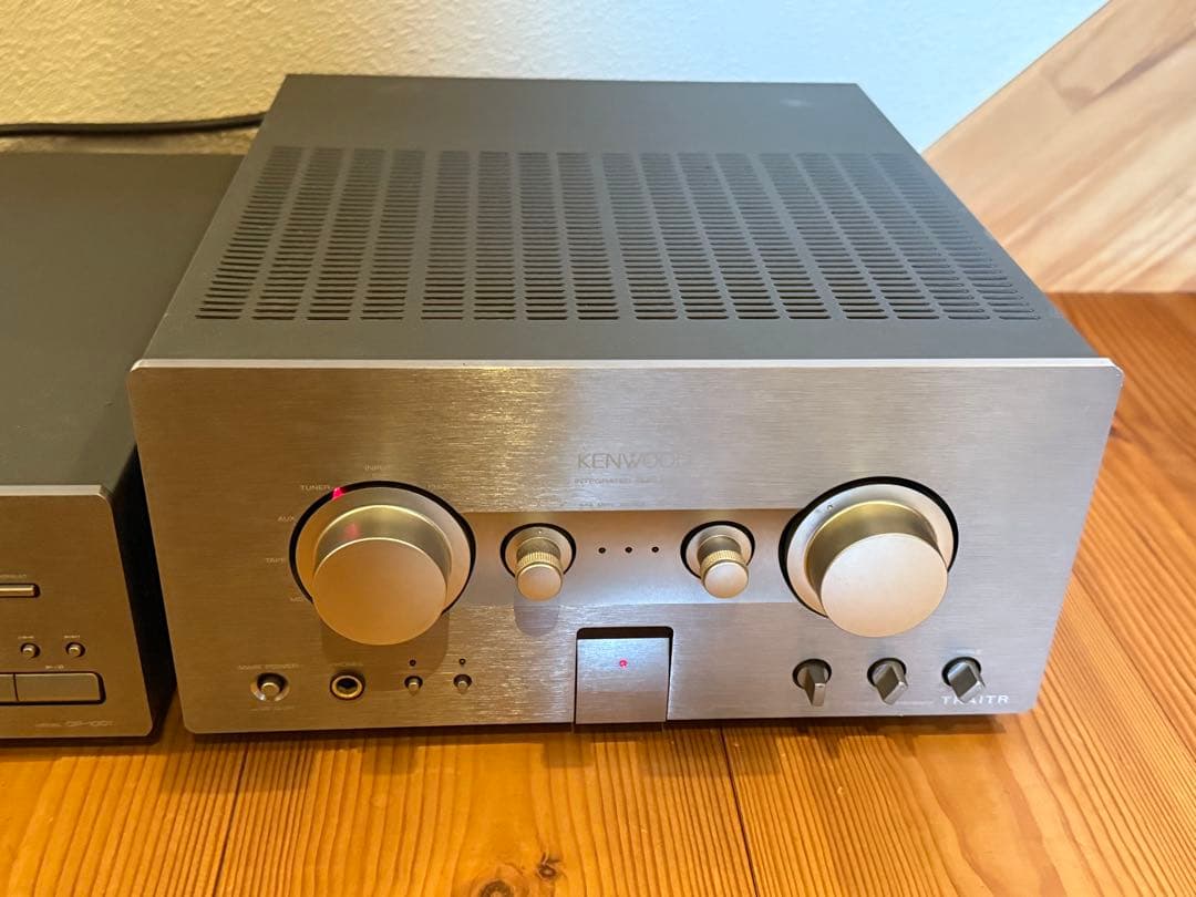 KENWOOD KAF-7002 DP-1001 アンプ　CDプレーヤー