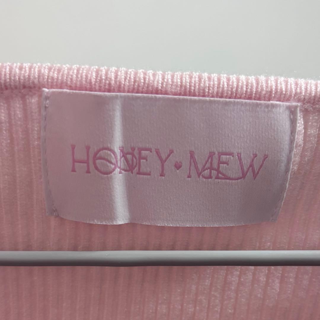 Honey mew ハニーミュウ Bigリボンアンサンブルワンピース