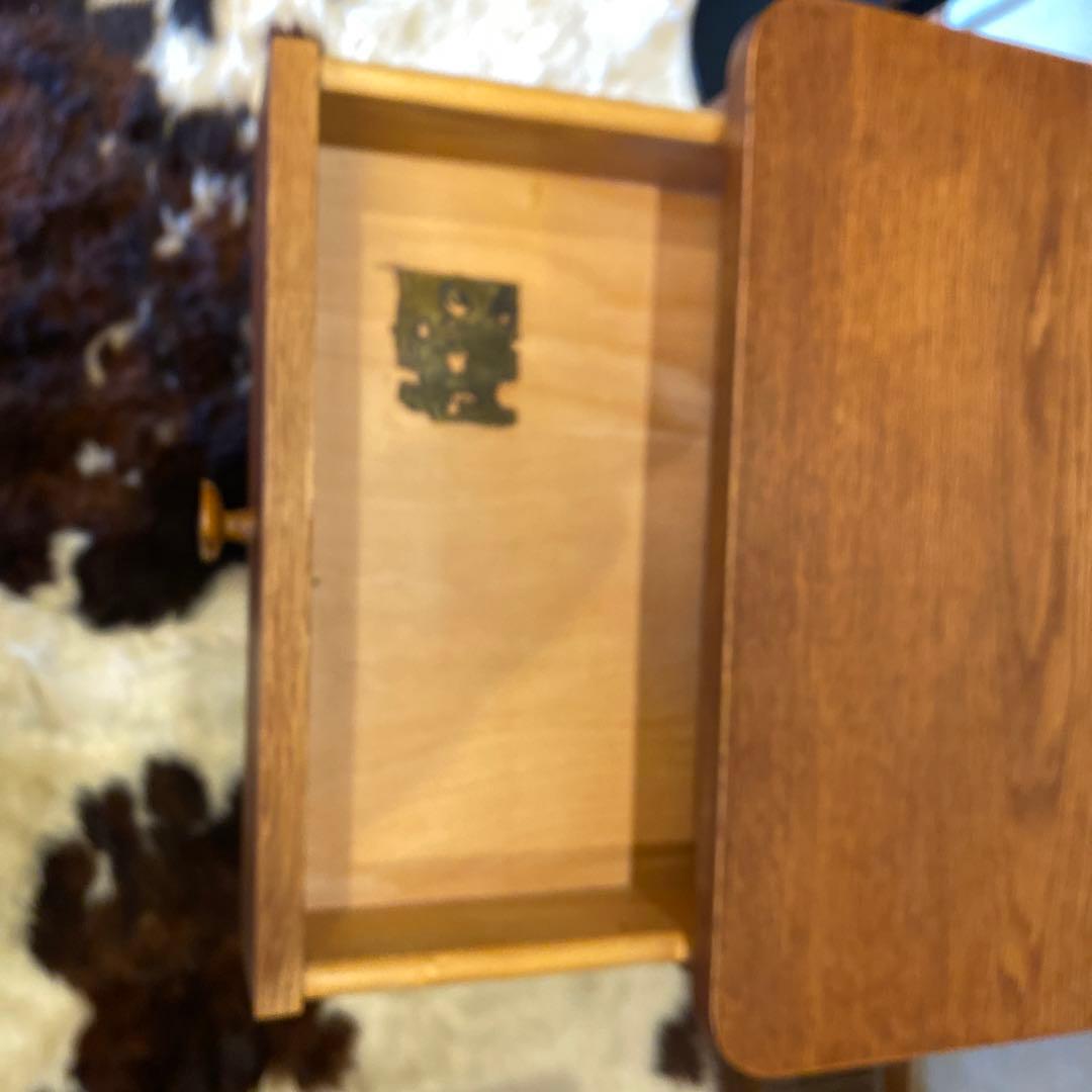 ビンテージ　オークベッドサイドチェスト　ミッドセンチュリー　モダン