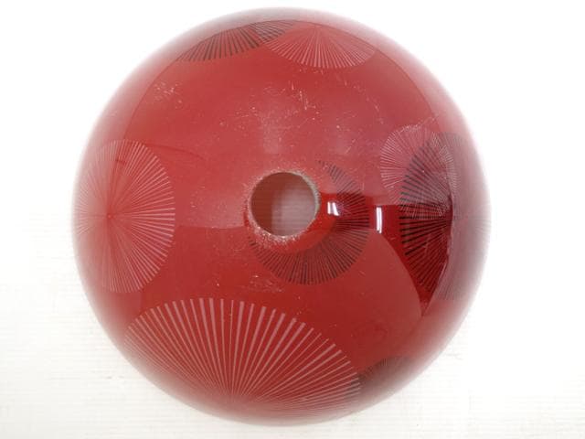 保管品 強化ガラス製 手洗い ボウル φ360×130mm 手洗い器