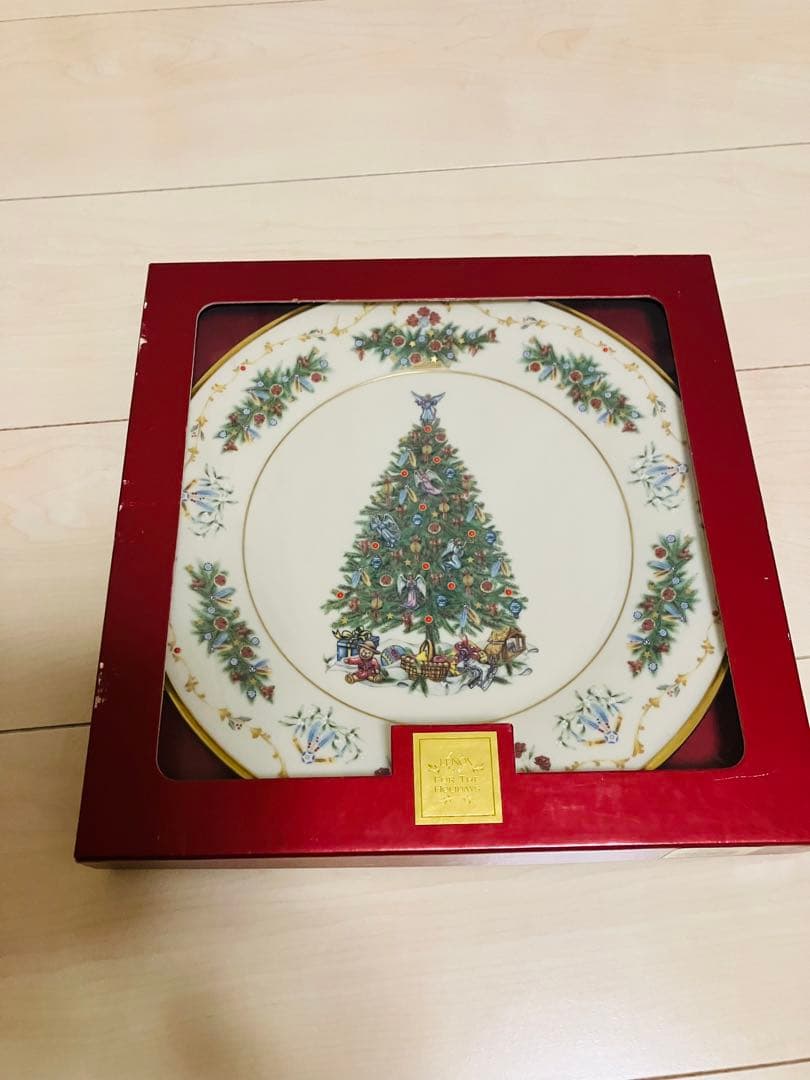 美品‼️レノックスクリスマスプレート2003