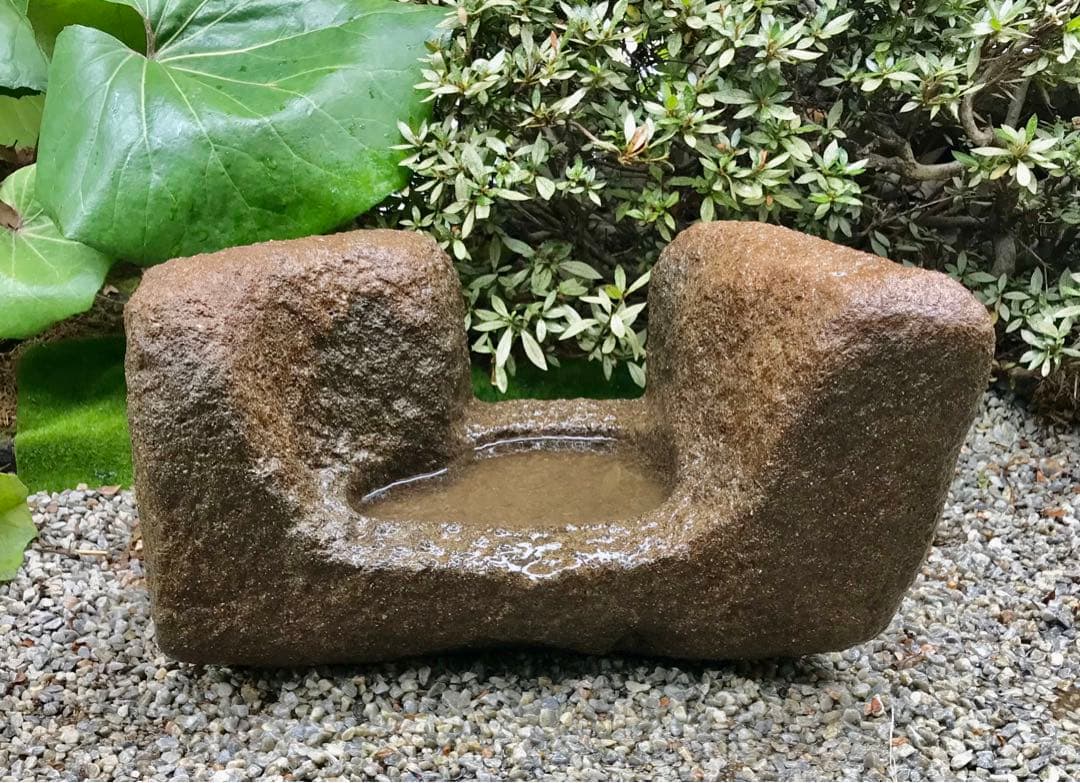 【天然自然石・石鉢・寄せ植え鉢・一輪挿し】ガーデニング造園水石飾り石箱庭