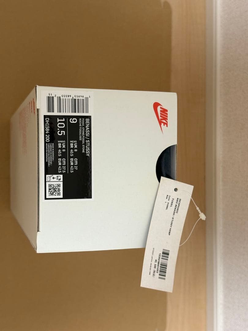 NIKE Stussy BENASSIステューシー べナッシ サンダル　27cm