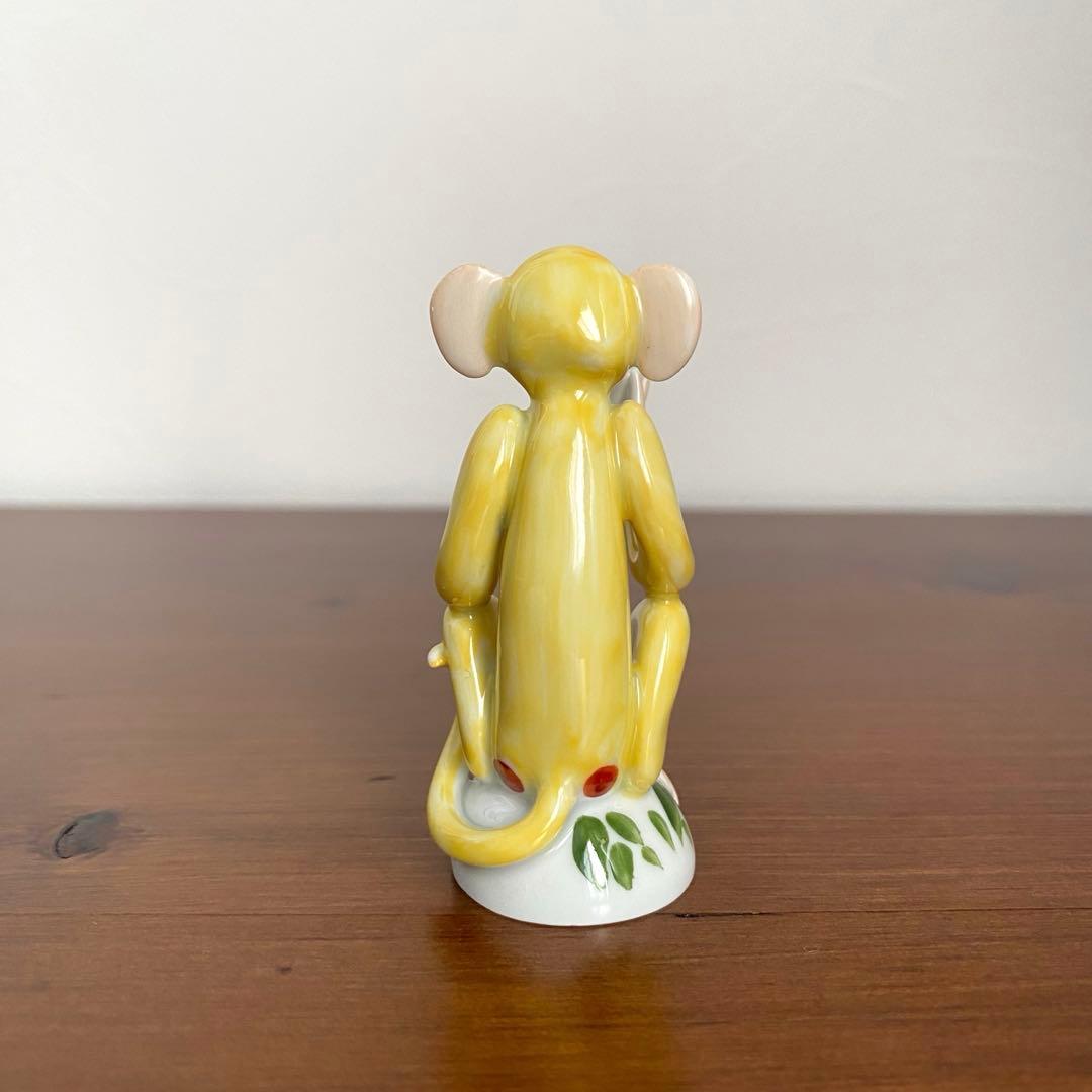 Meissen マイセン 干支シリーズ 申 さる フィギュリン