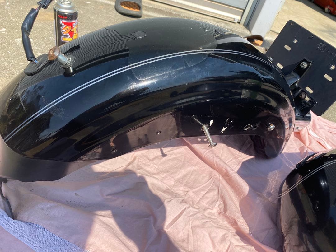 ハーレーXLのフェンダー【トリスタン】