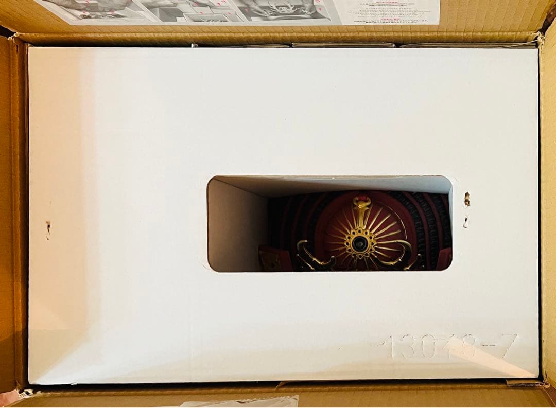 新品☆リヤドロ 兜 五月人形 端午の節句 兜飾り 名将 武将 真田幸村 絶版品