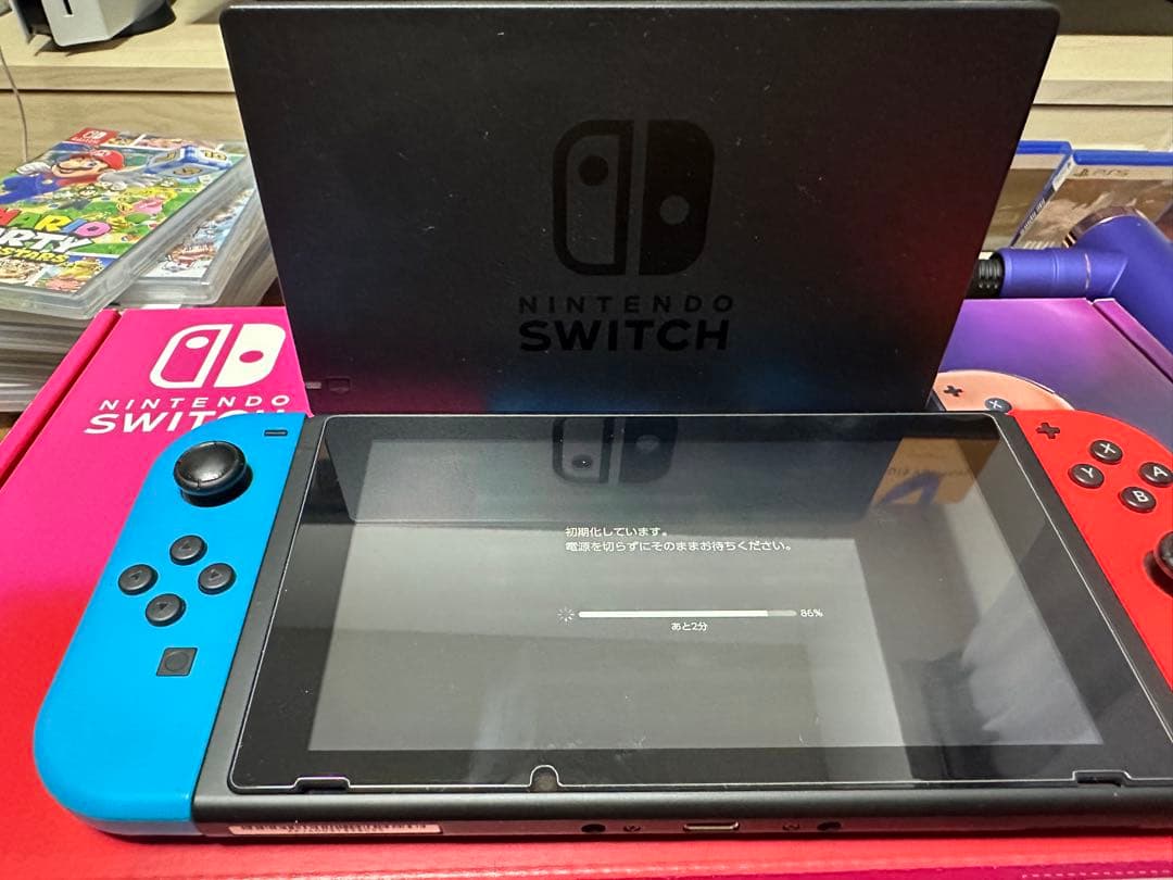 Nintendo Switch 本体 + ゲームセット + 256gbSDカード