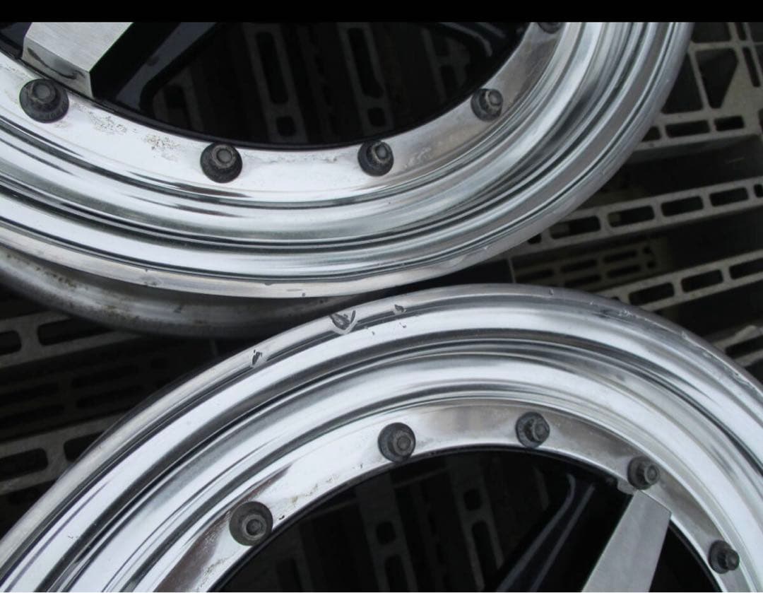 work Equipe 01 2本　pcd100 14インチ　エクイップ　加工品