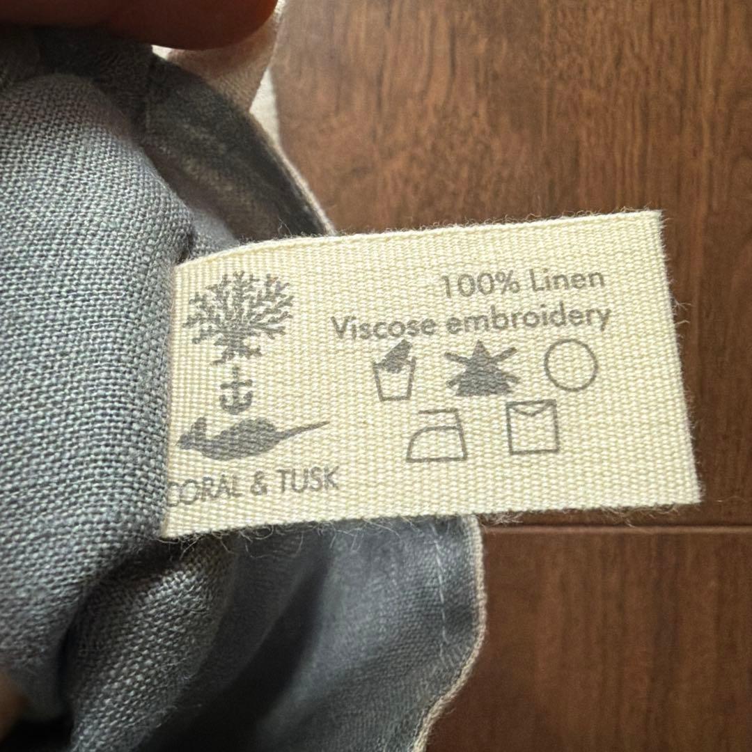 coral&tusk コーラル&タスク　サンタ衣装の動物刺繍ストッキング