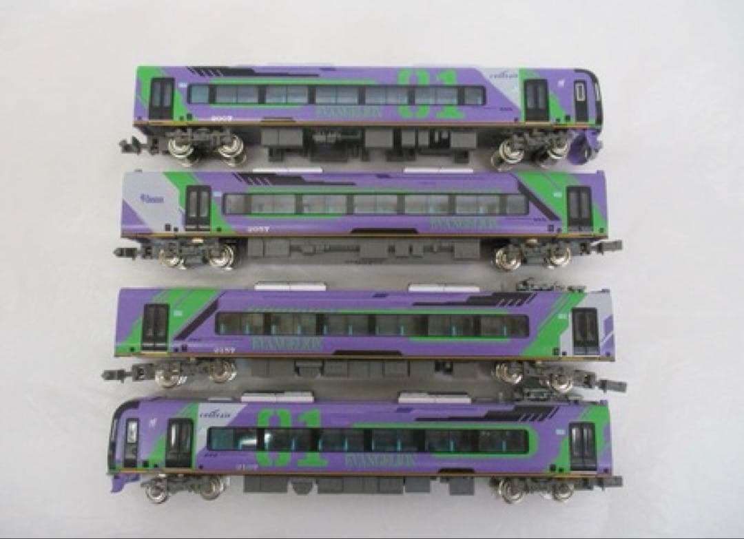 【限定品】名鉄2000系エヴァンゲリオン特別仕様ミュースカイ 4両編成セット