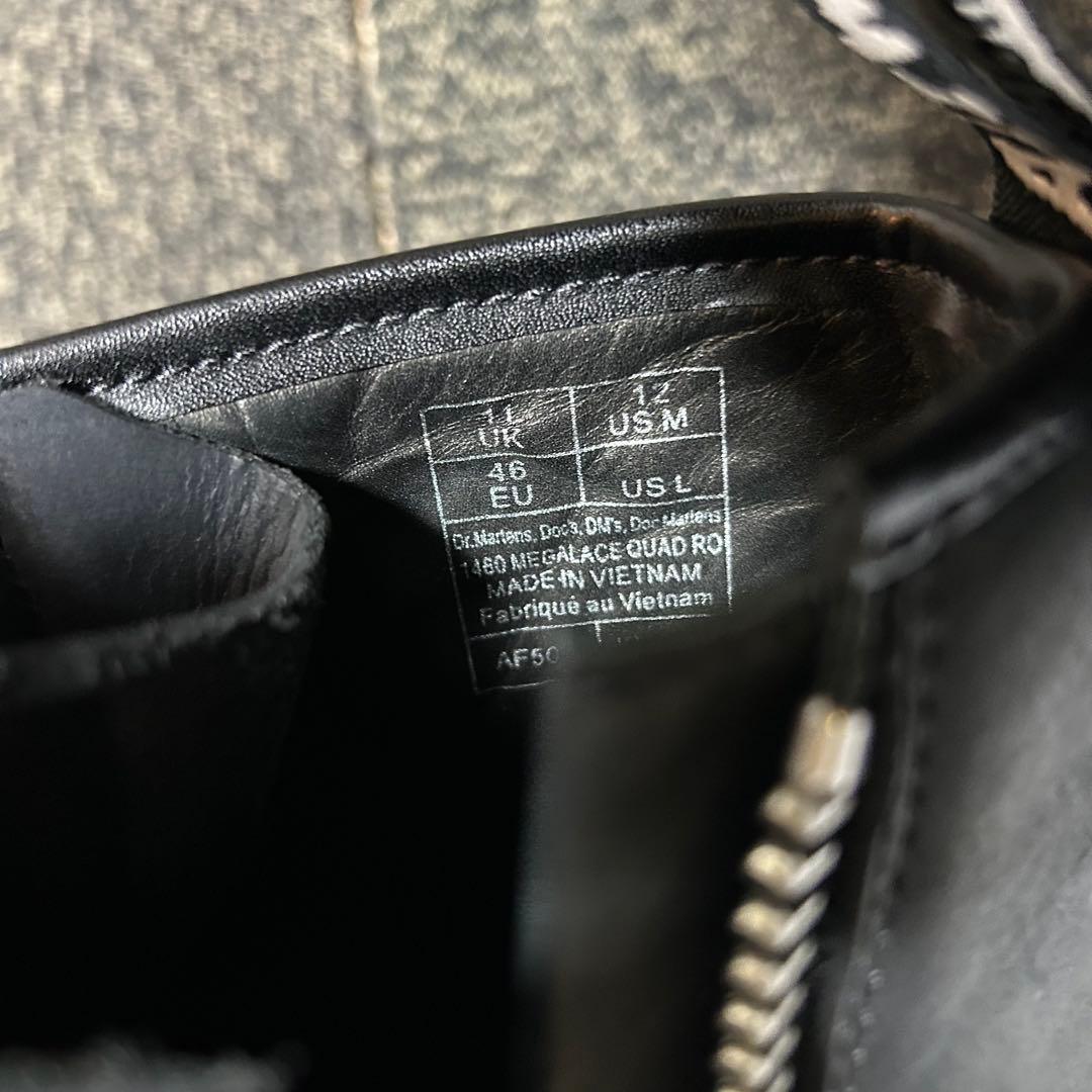 Rick Owens × Dr.Martens 1460 Quad Sole