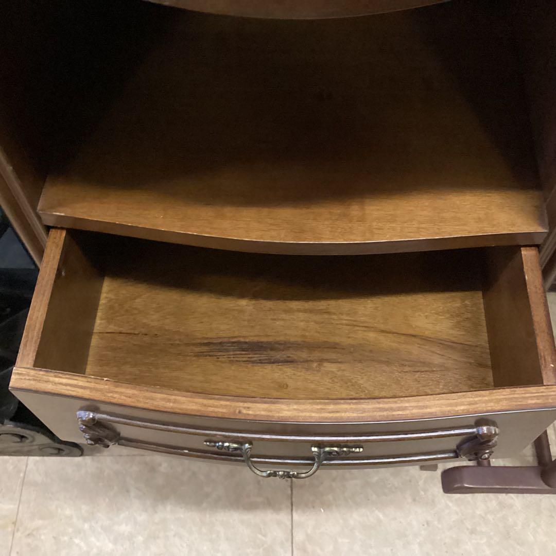 猫脚 彫刻 キャビネット チェスト コンソール