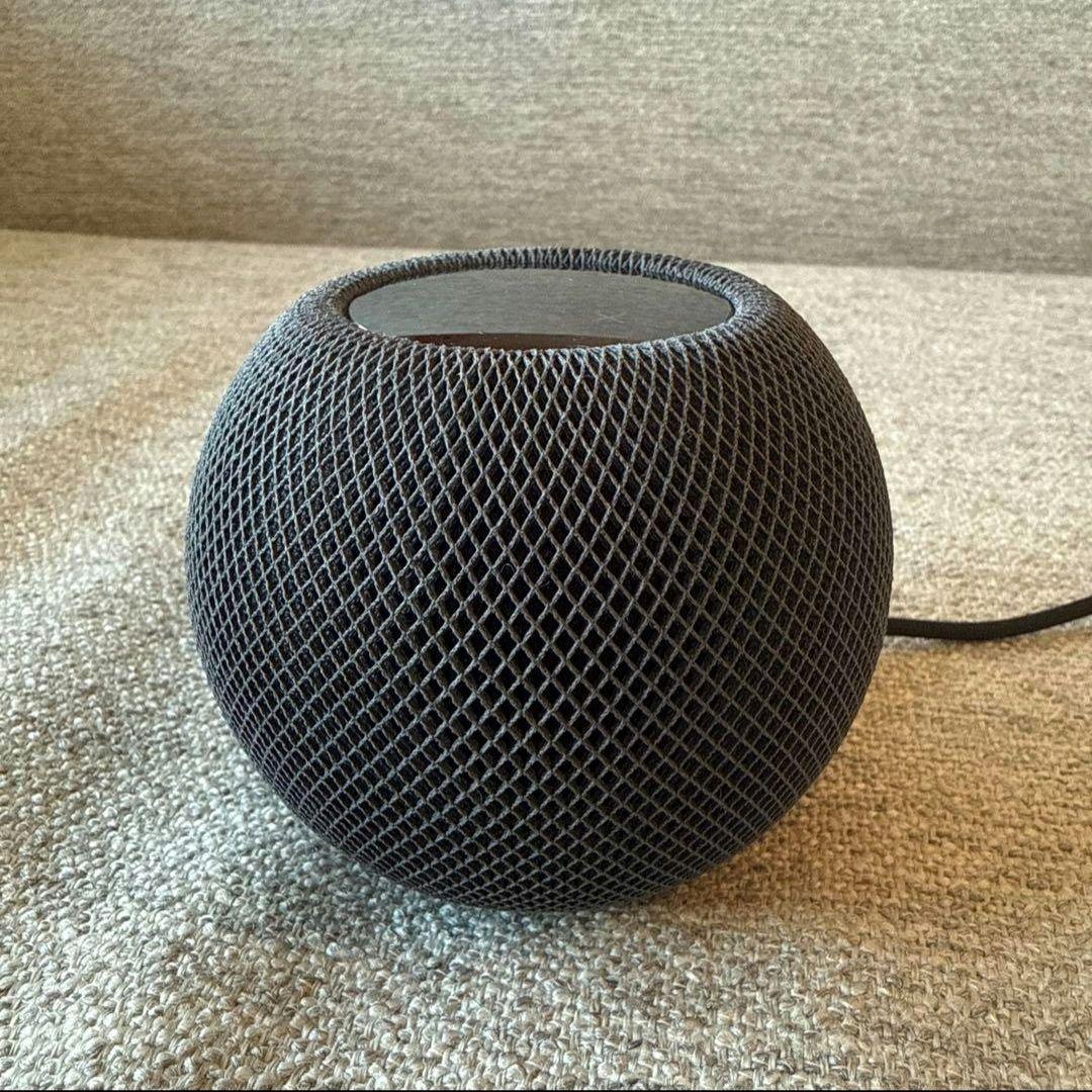 Apple Pod mini スマートスピーカー 黒 球形 純正品