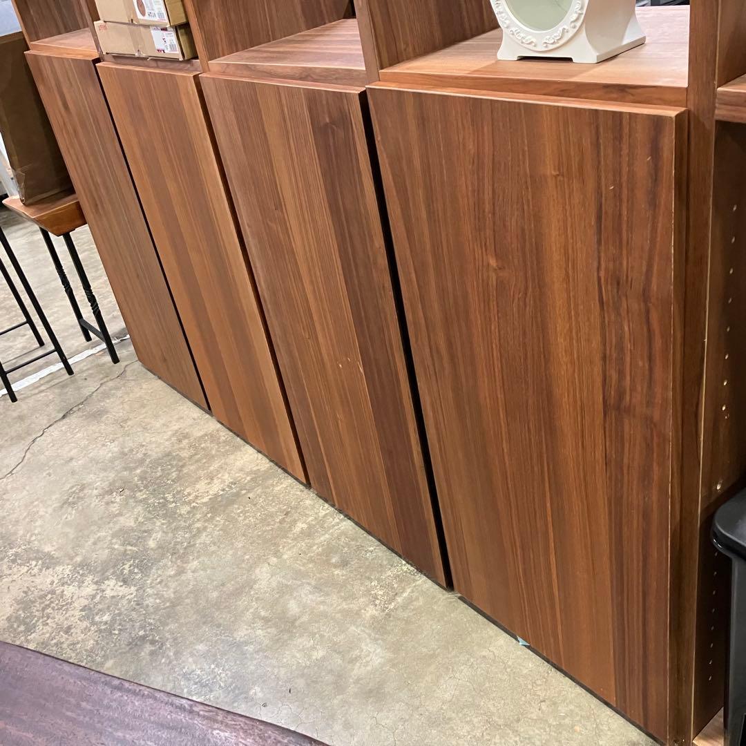 ニトリ コネクトシリーズ ユニットシェルフ ウォールナット