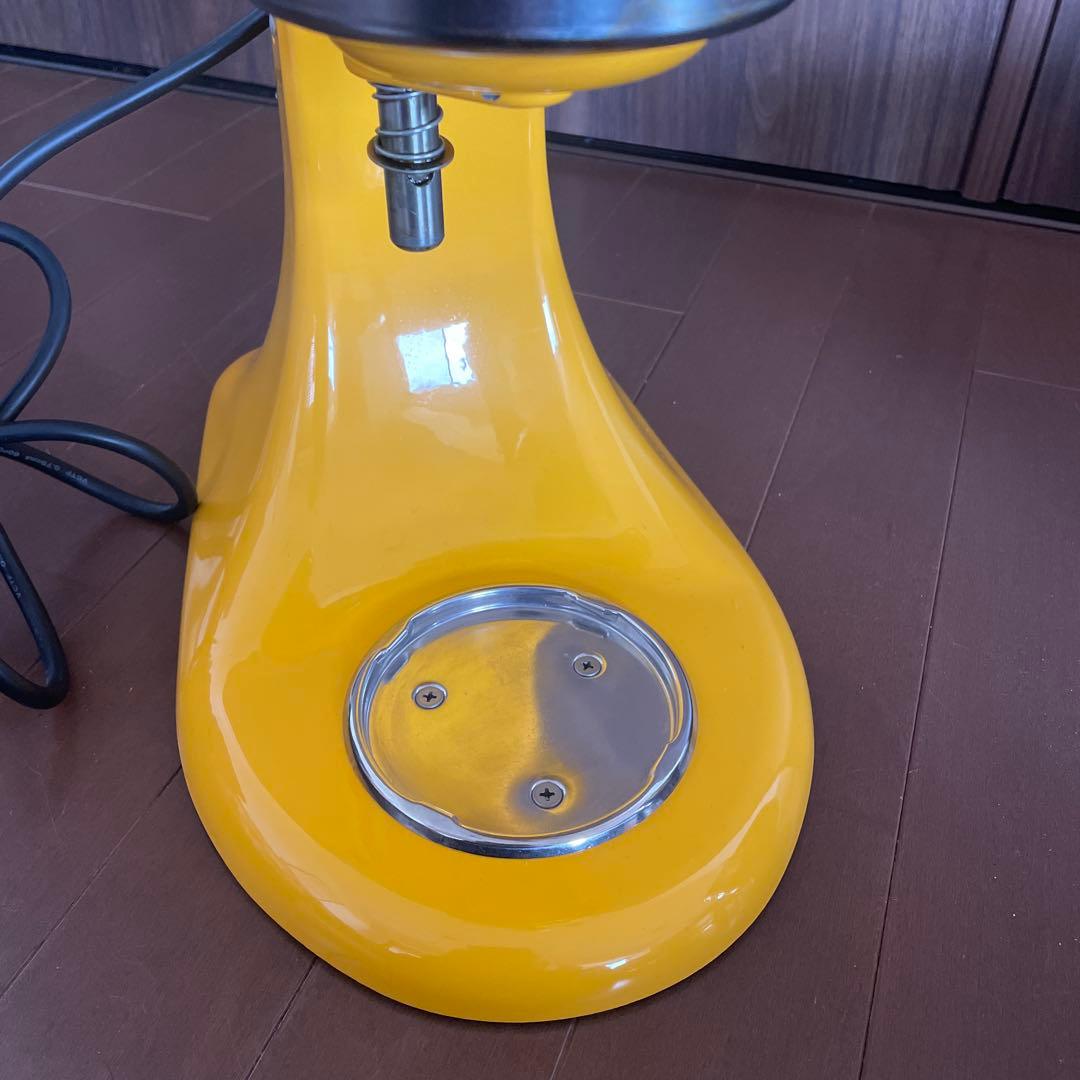 KitchenAid スタンドミキサー イエロー 9KSM95YP