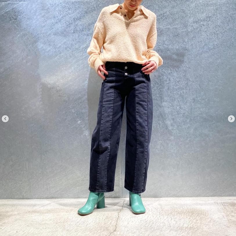 しぇいしぇいH BEAUTY&YOUTH ツイストコットンポロ2着セット