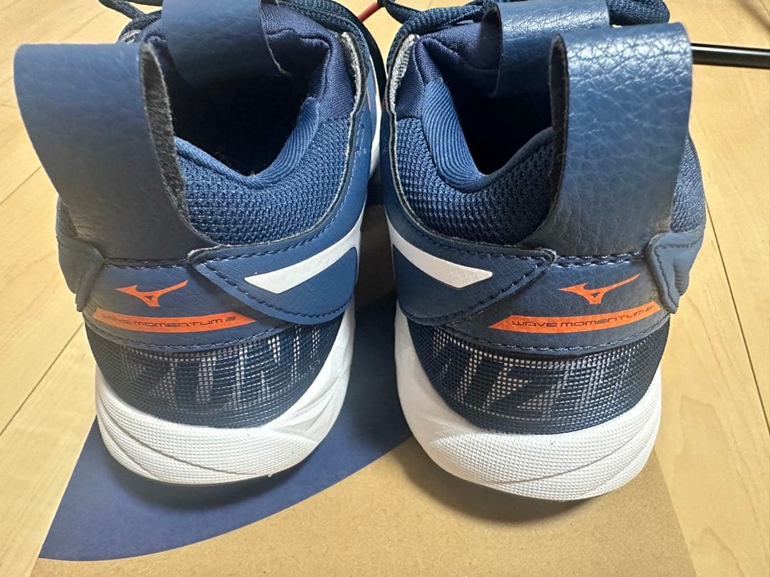 試し履きのみ✨ミズノ　バレーボールシューズ　ウェーブモーメンタム2 24.0cm