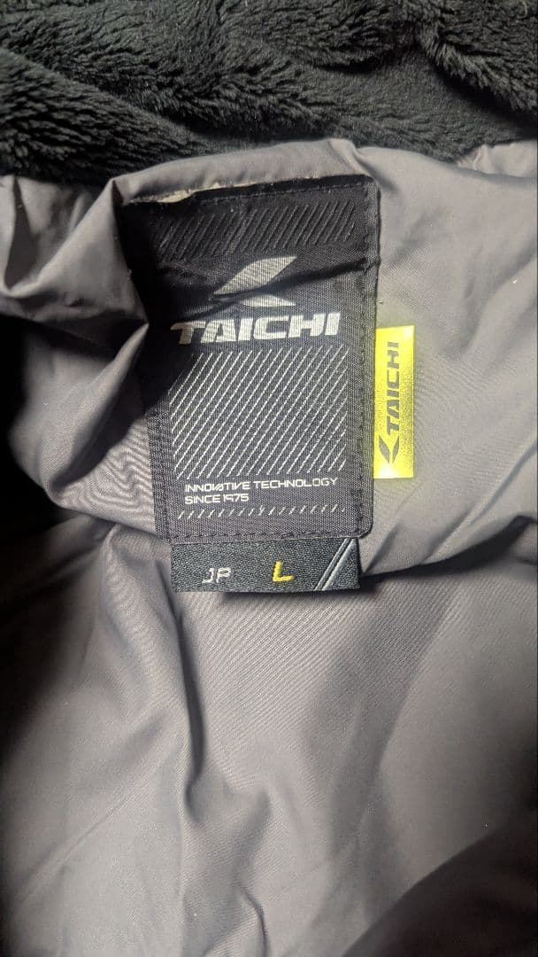 TAICHI 防水防寒ジャケット Lサイズ ブラック