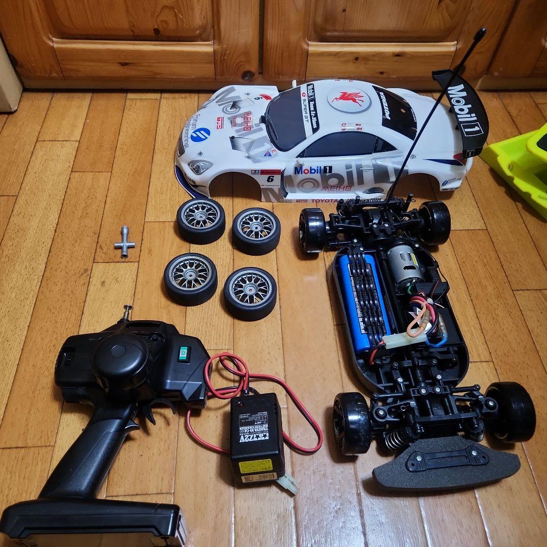 タミヤ ドリフト ラジコン フルセット　TT01 レクサス ボディ　　　TT02