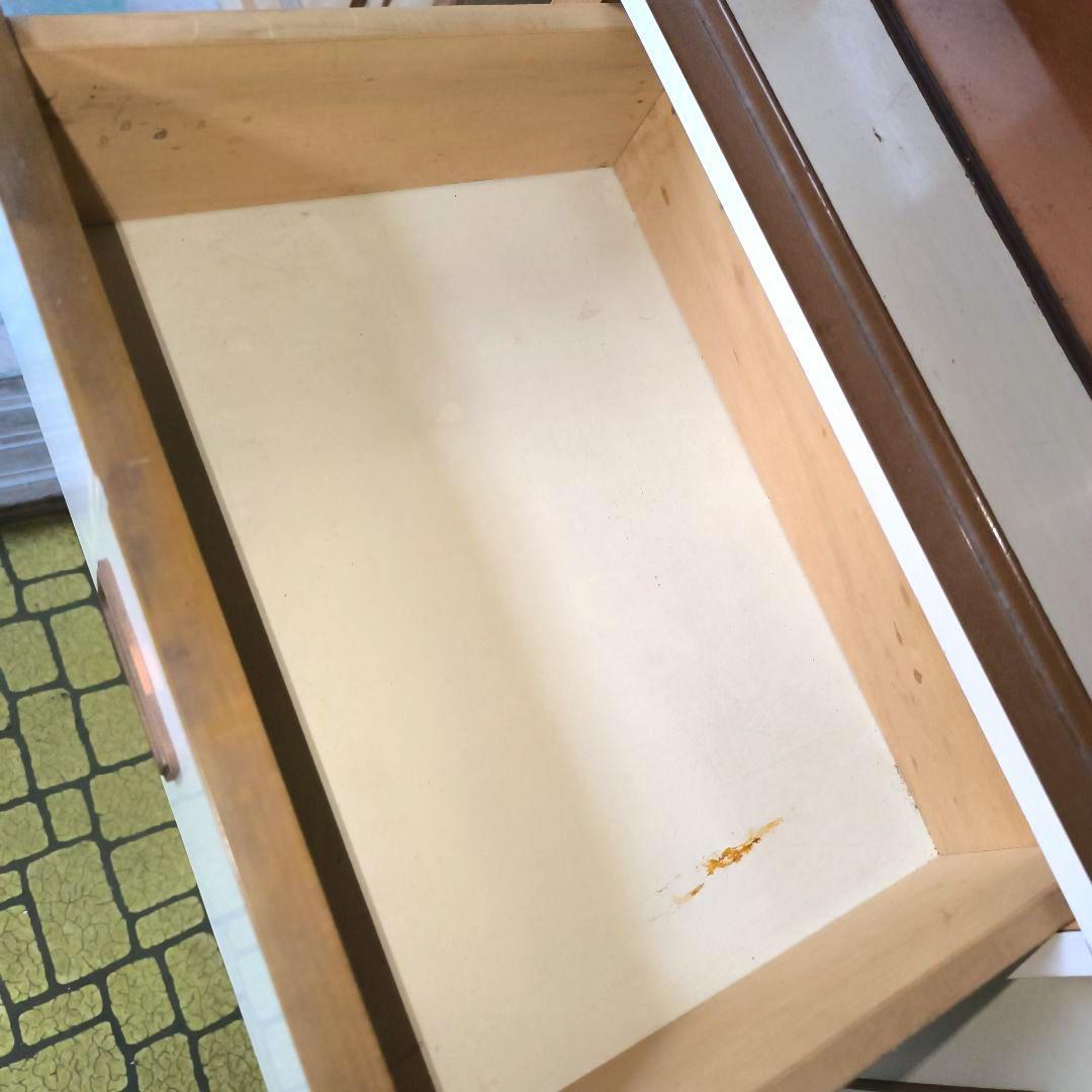 【昭和レトロポップ】食器棚 水屋 アーチ オレンジ