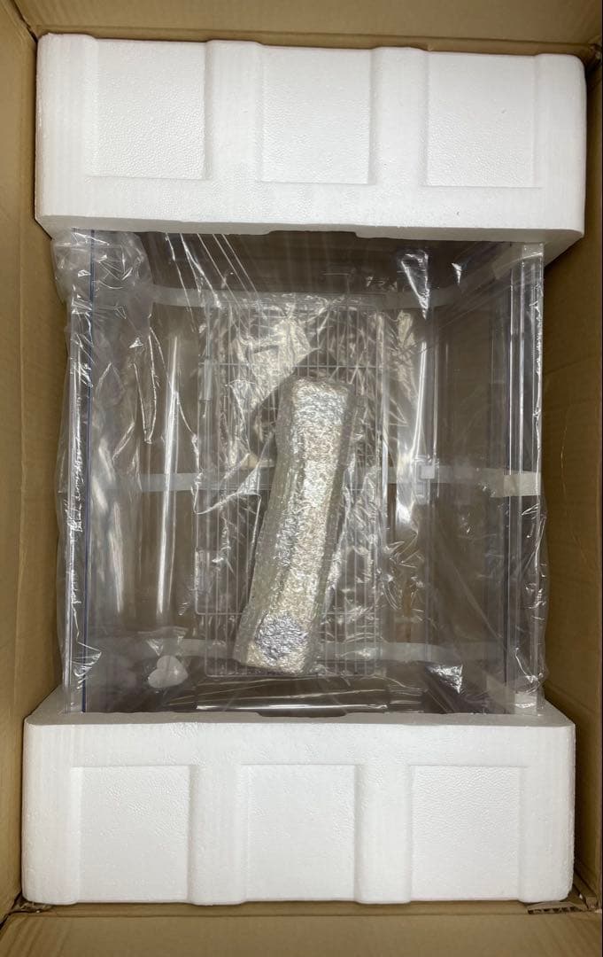 BUCATSTATE ハムスターケージ 650 【木脚マット付き】全面クリア