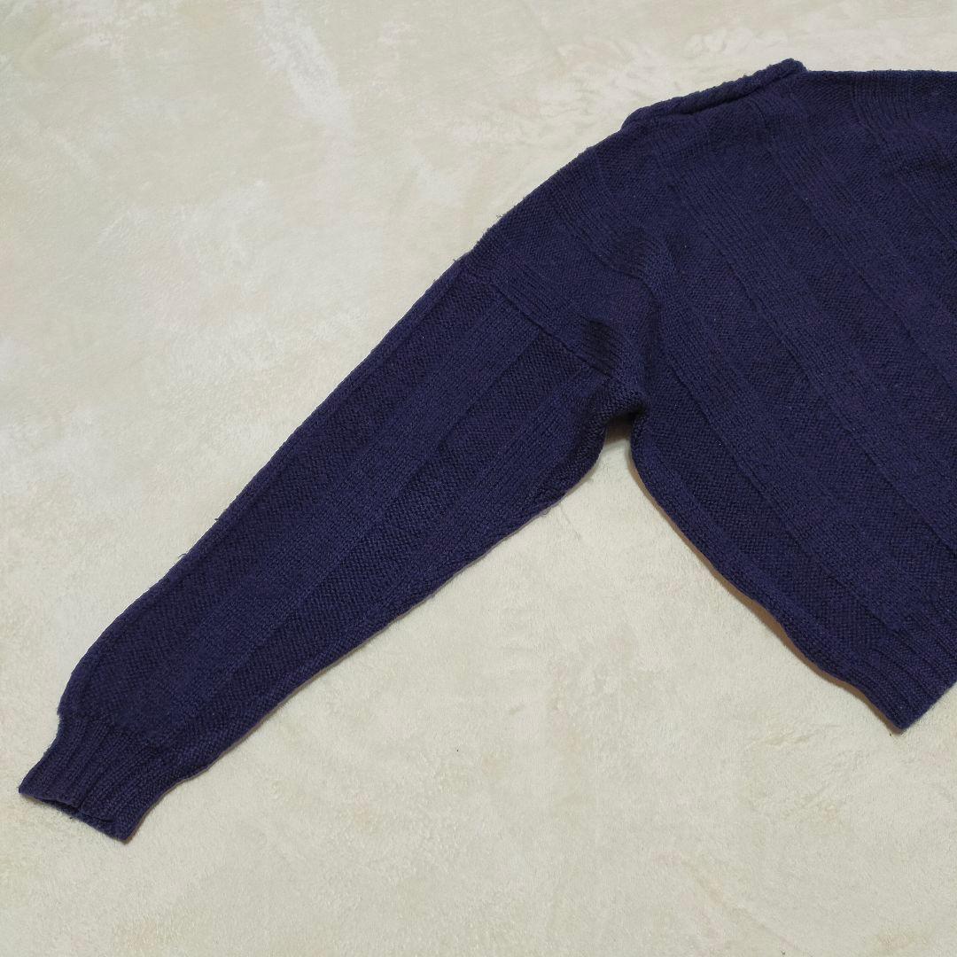 80S 90S　YVES SAINT LAURENT　ケーブルニットセーター