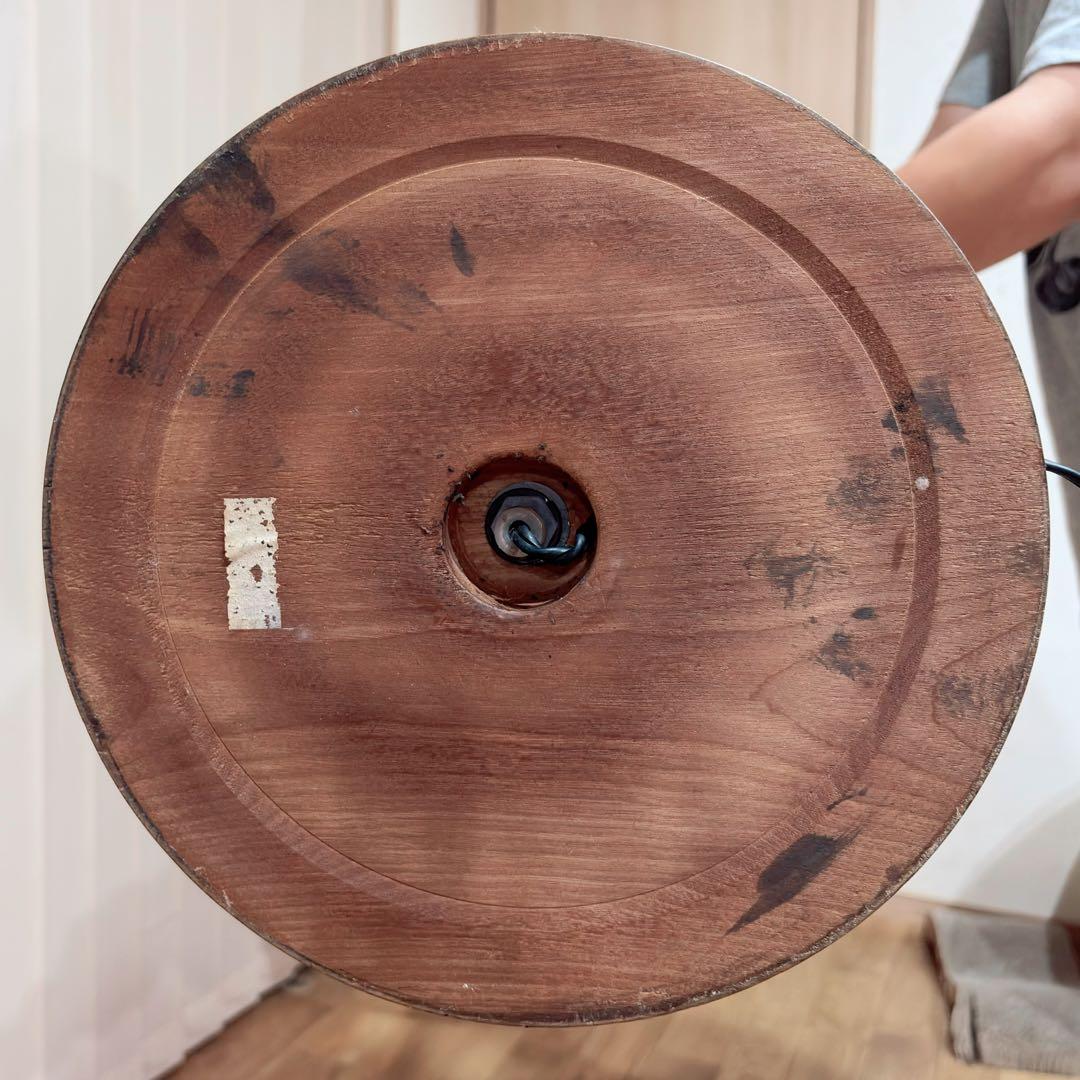 フロアスタンド 和製 ビンテージ 大正ロマン 無垢材 フロアランプ スタンド照明