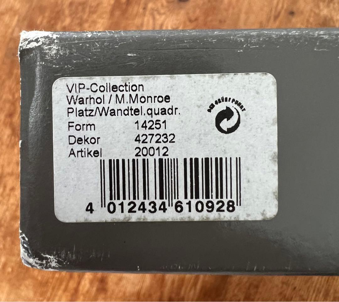 Rosenthal/ローゼンタール　Andy Warhol / Marilyn