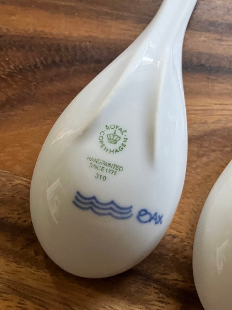 新品◆ ロイヤルコペンハーゲン ブルーパルメッテ スプーン レンゲ ５本セット
