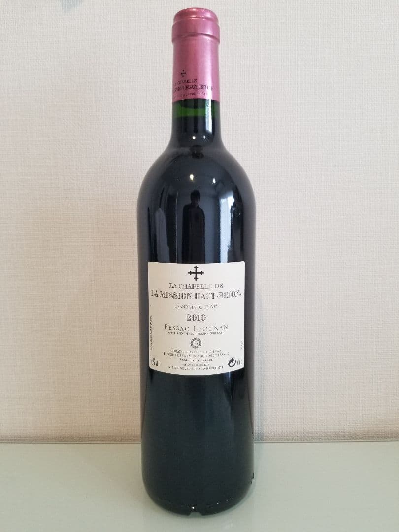 赤ワイン　ラ・シャペル・ドゥ・ラ・ミッション・オーブリオン2010