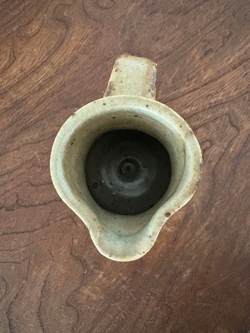 人間国宝　島岡達三　地釉縄文象嵌ジャグ　共箱　未使用品