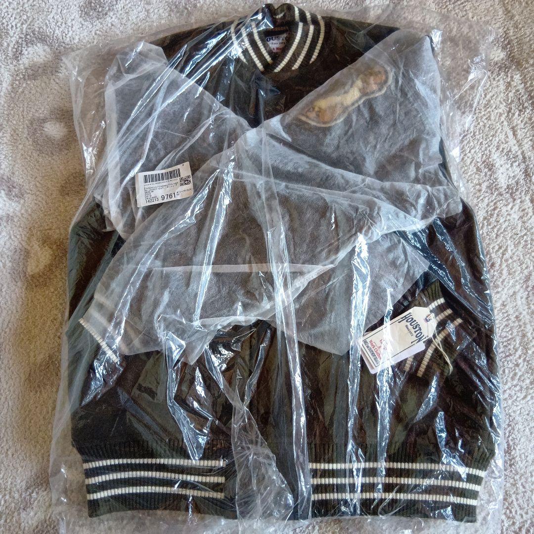 最終値下げ 新品未開封 HOUSTON ヒューストン スタジャン Mサイズ