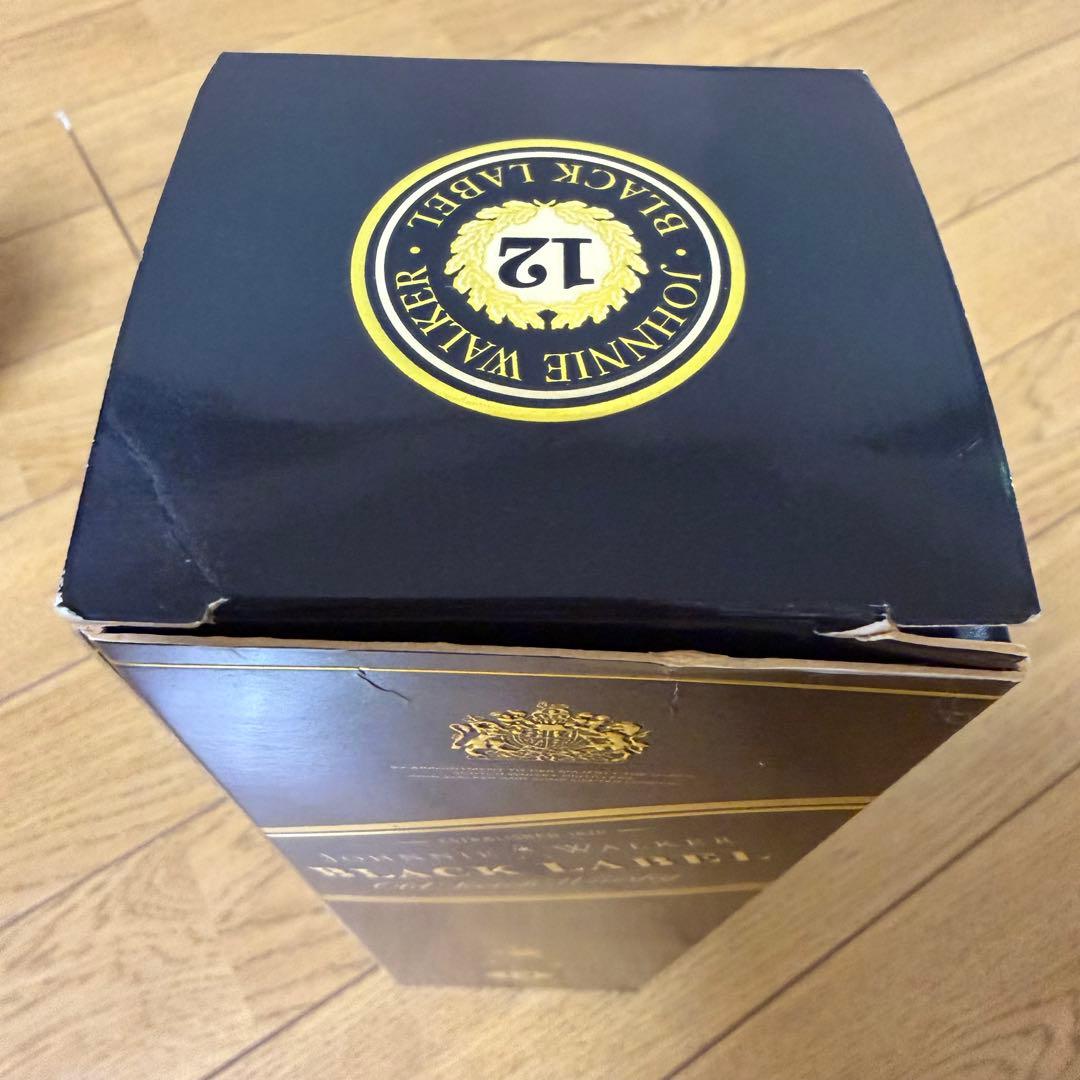 ジョニーウォーカー ブラックラベル 12年 750ml 未開栓